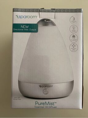 Sparoom PureMist Essential Oil Diffuser - White